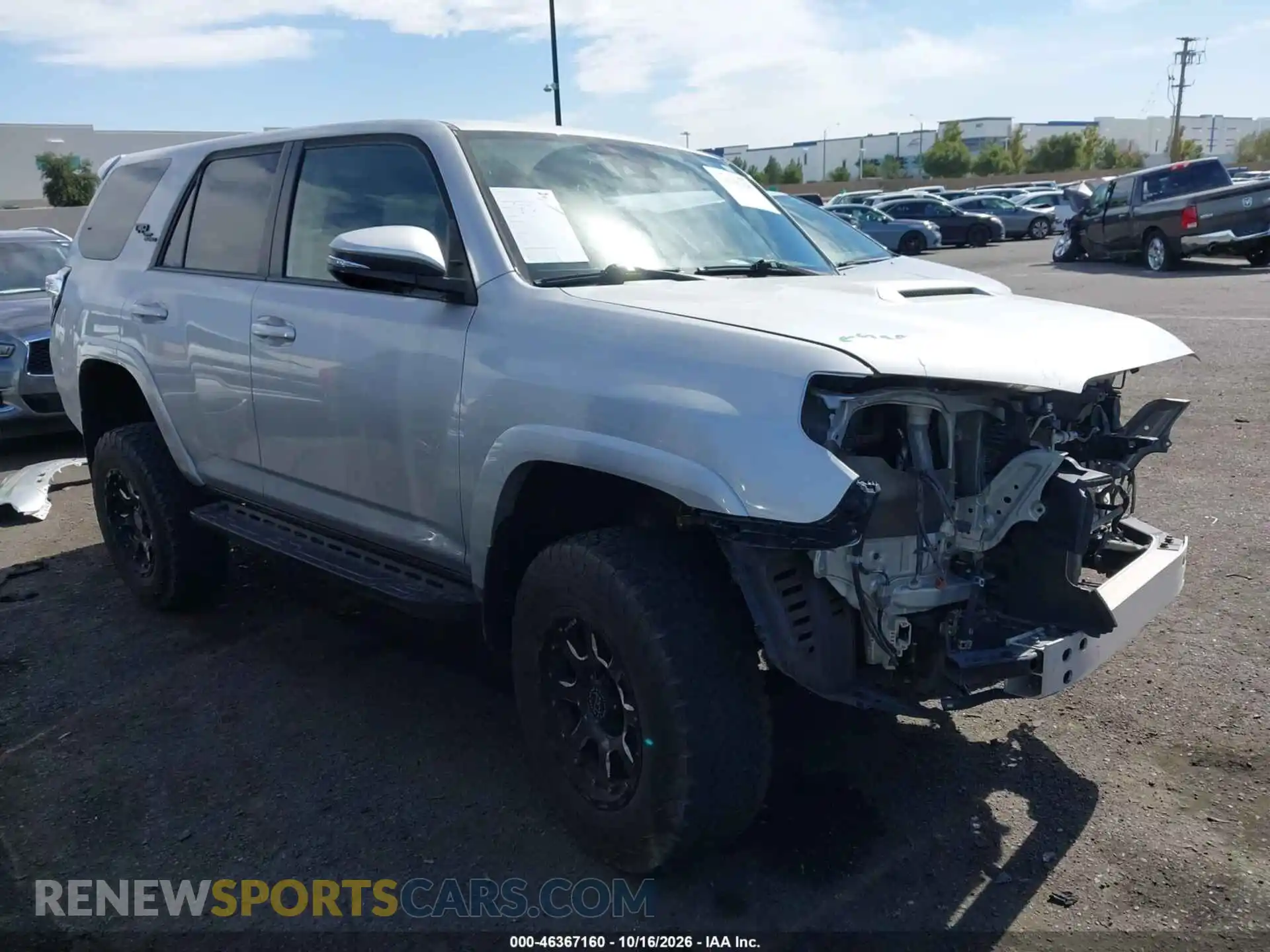 1 Фотография поврежденного автомобиля JTERU5JR3M5913085 TOYOTA 4RUNNER 2021