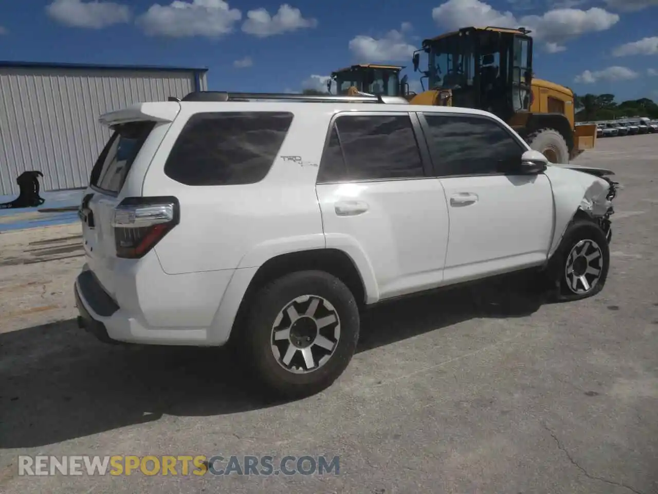 3 Photograph of a damaged car JTERU5JR4M5854547 TOYOTA 4RUNNER 2021