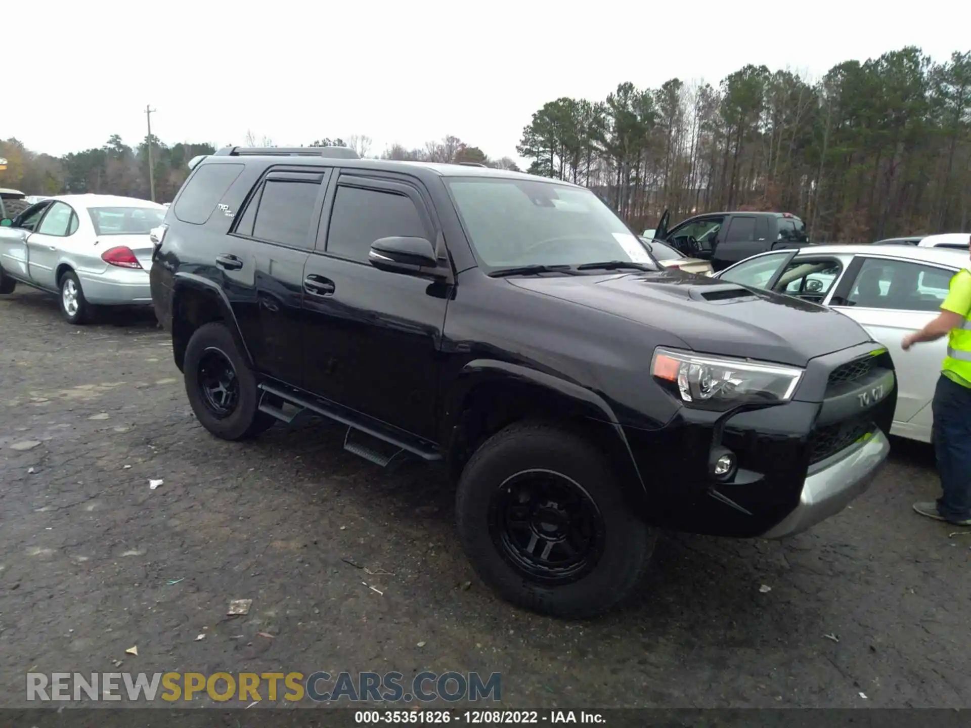 1 Photograph of a damaged car JTERU5JR4M5867959 TOYOTA 4RUNNER 2021