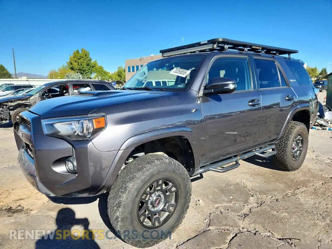1 Photograph of a damaged car JTERU5JR7M5840545 TOYOTA 4RUNNER 2021