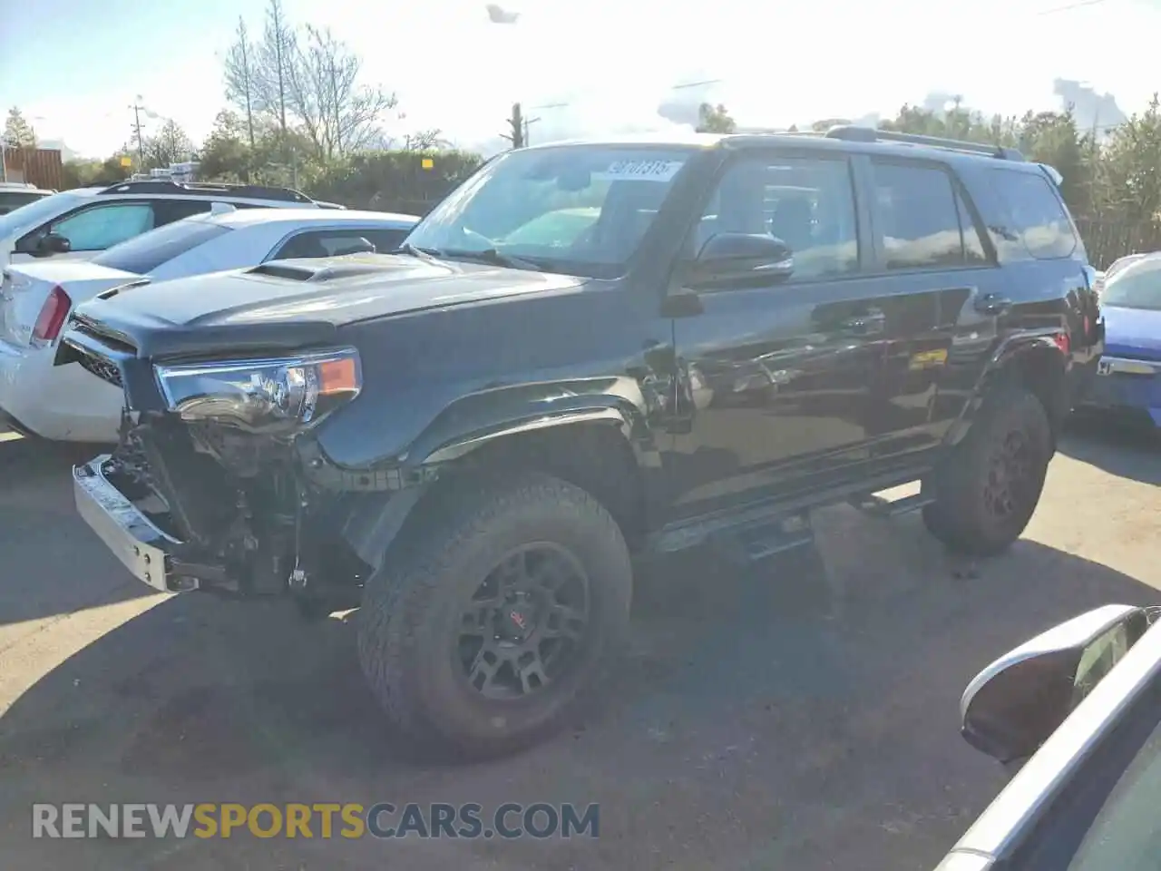 1 Photograph of a damaged car JTERU5JR7M5873495 TOYOTA 4RUNNER 2021