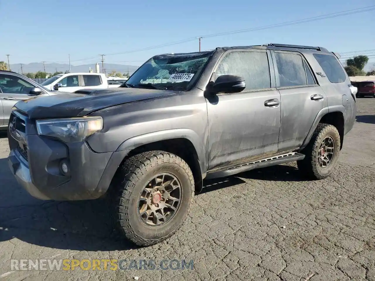 1 Photograph of a damaged car JTERU5JR7M5900159 TOYOTA 4RUNNER 2021