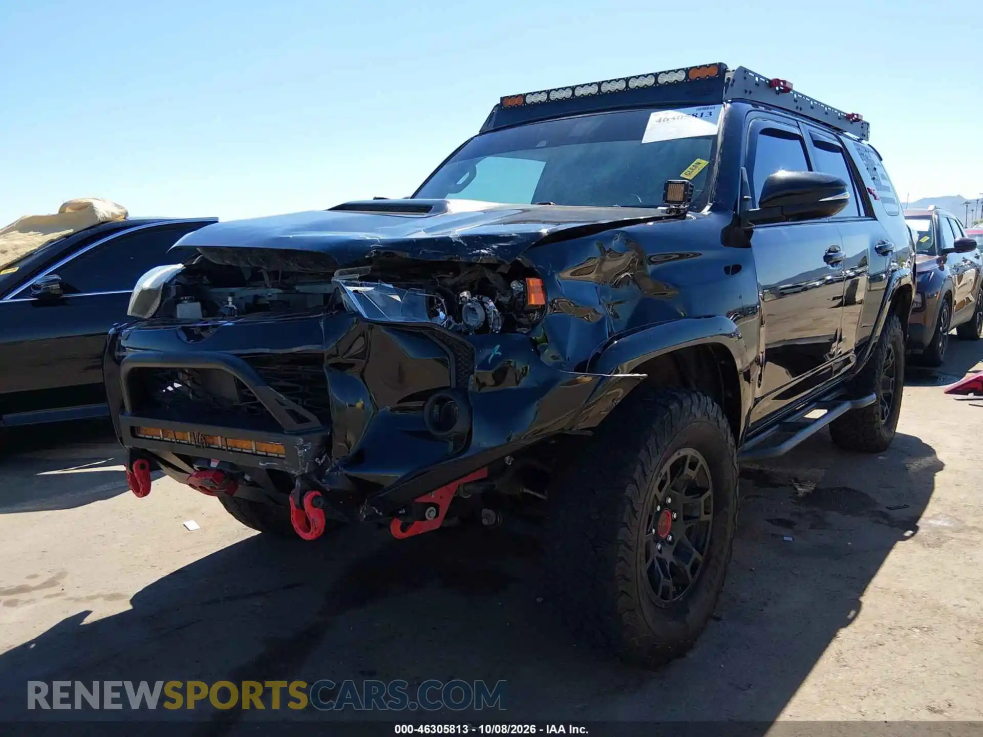2 fotografías del automóvil dañado JTERU5JR8M5869729 TOYOTA 4RUNNER 2021