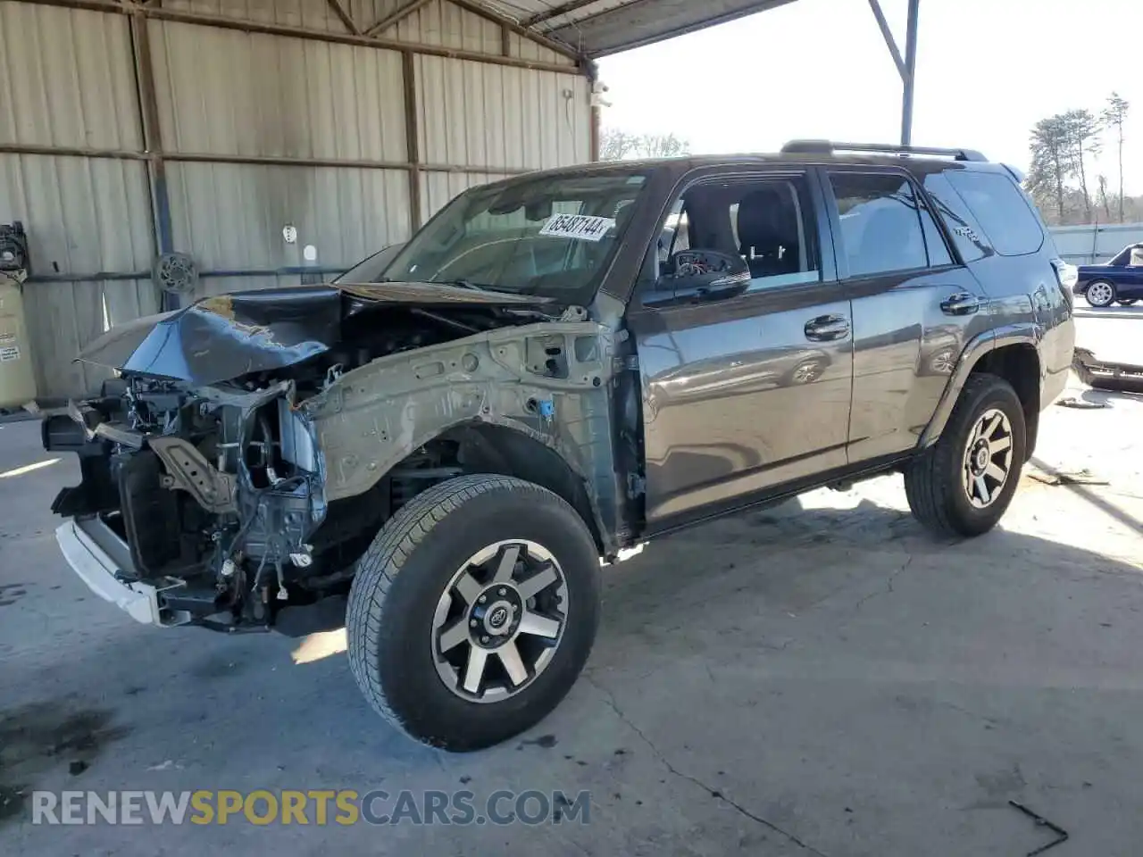 1 Photograph of a damaged car JTERU5JR8M5919027 TOYOTA 4RUNNER 2021