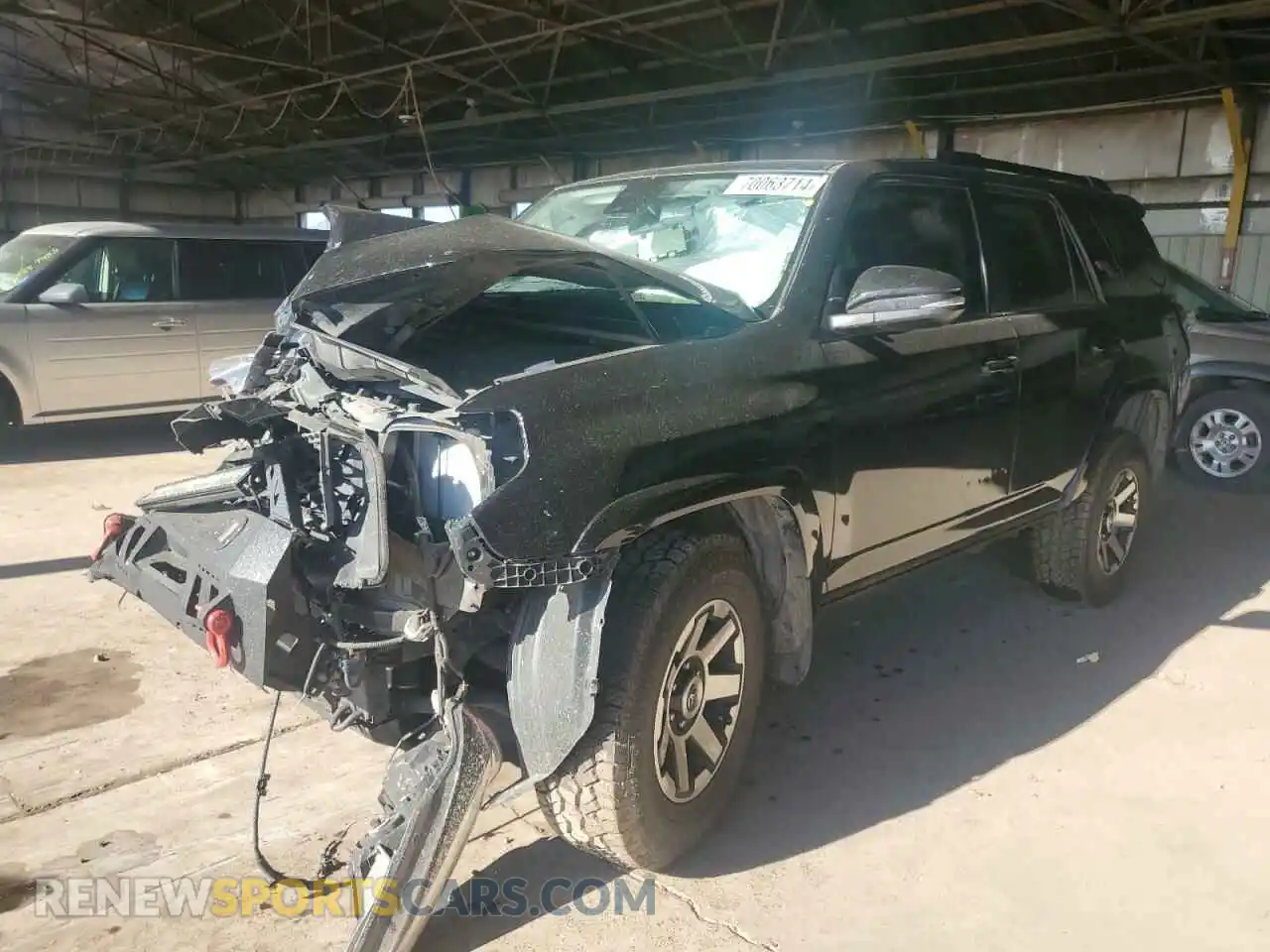 1 Photograph of a damaged car JTERU5JR8M5942114 TOYOTA 4RUNNER 2021