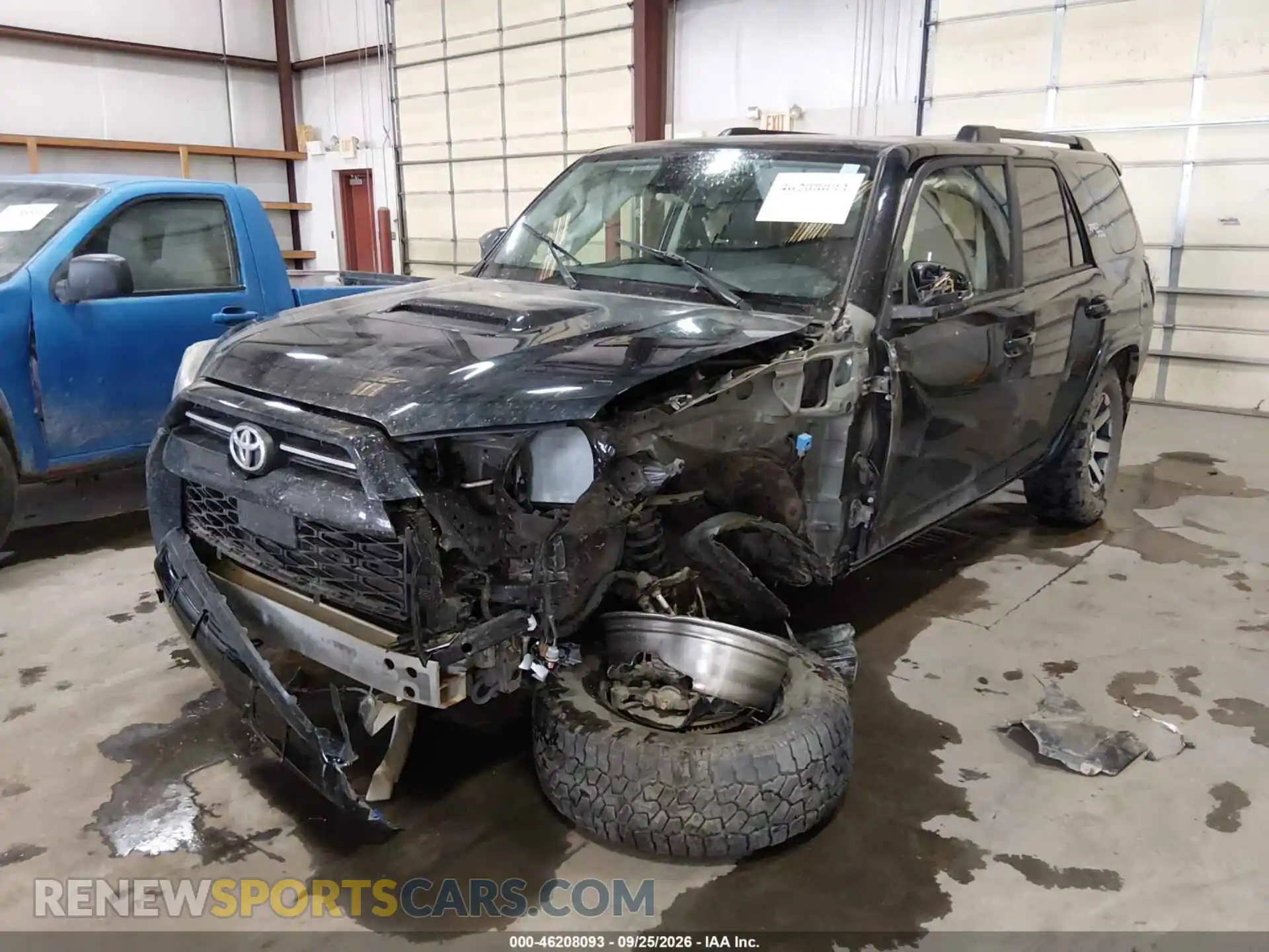 2 Photograph of a damaged car JTERU5JR8M5954859 TOYOTA 4RUNNER 2021