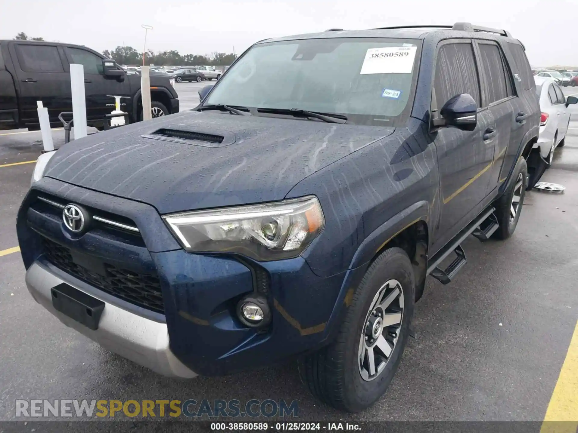 2 Photograph of a damaged car JTERU5JR9M5840448 TOYOTA 4RUNNER 2021