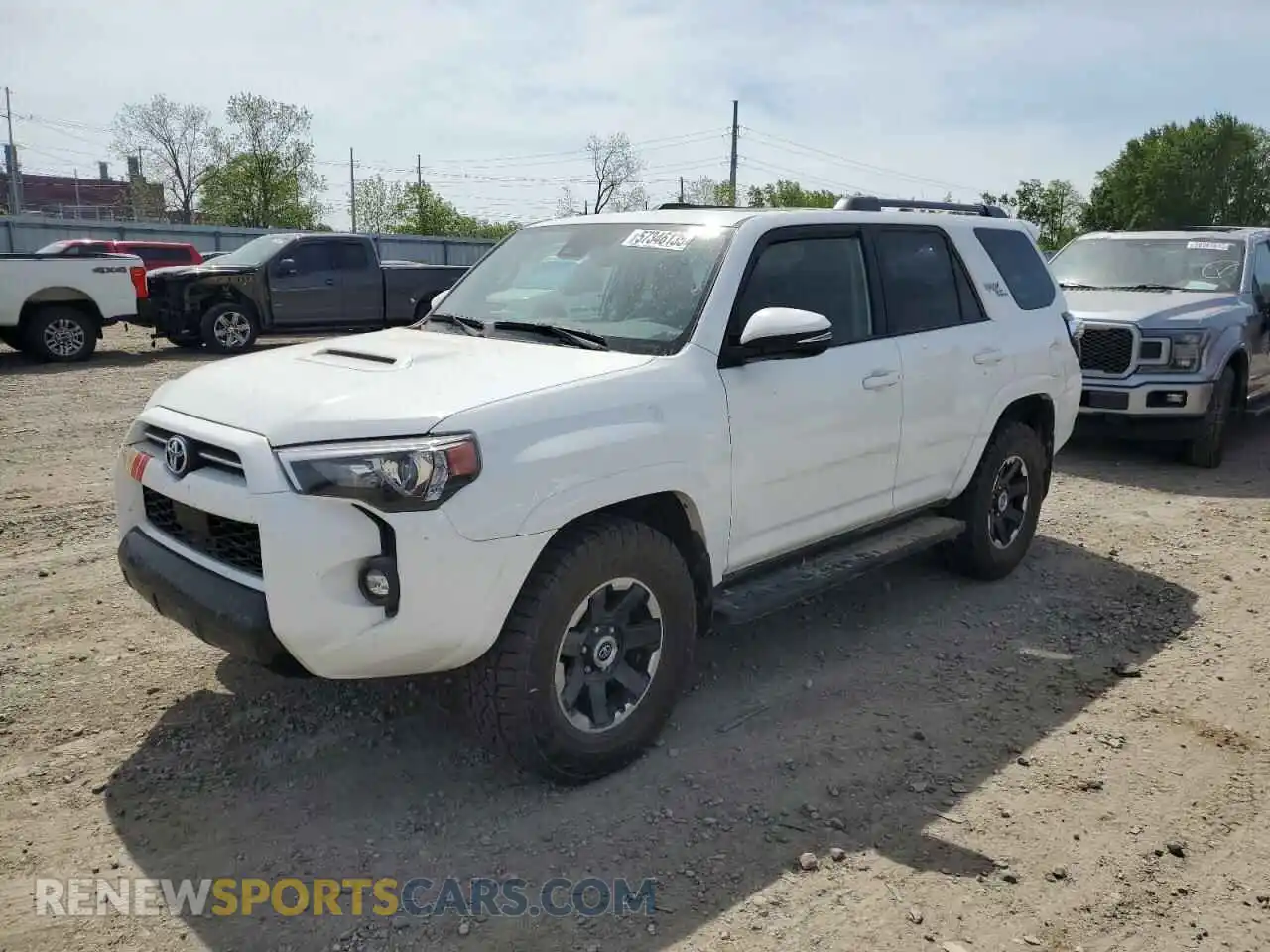 1 Photograph of a damaged car JTERU5JR9M5855080 TOYOTA 4RUNNER 2021