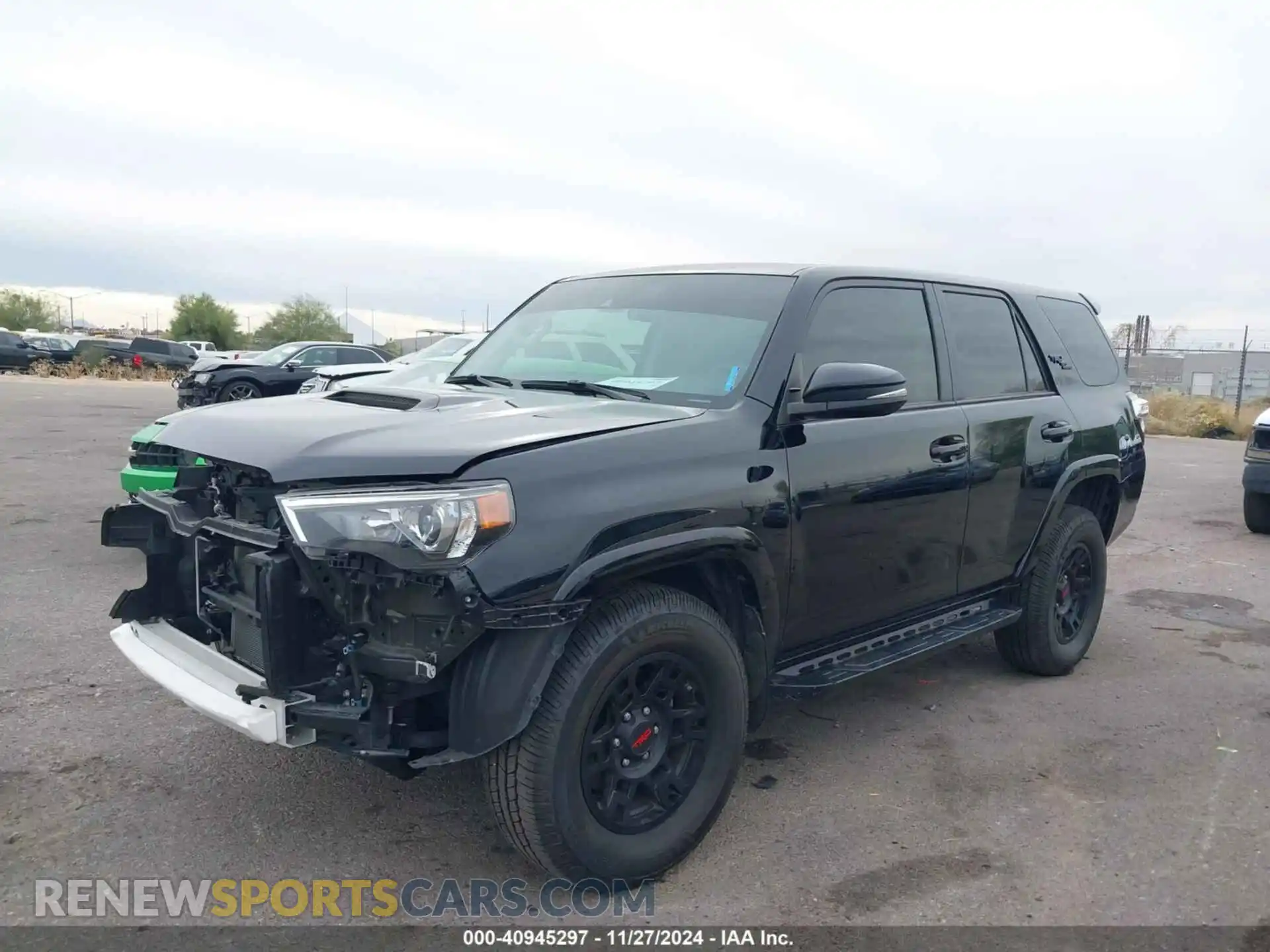 2 Photograph of a damaged car JTERU5JR9M5896776 TOYOTA 4RUNNER 2021