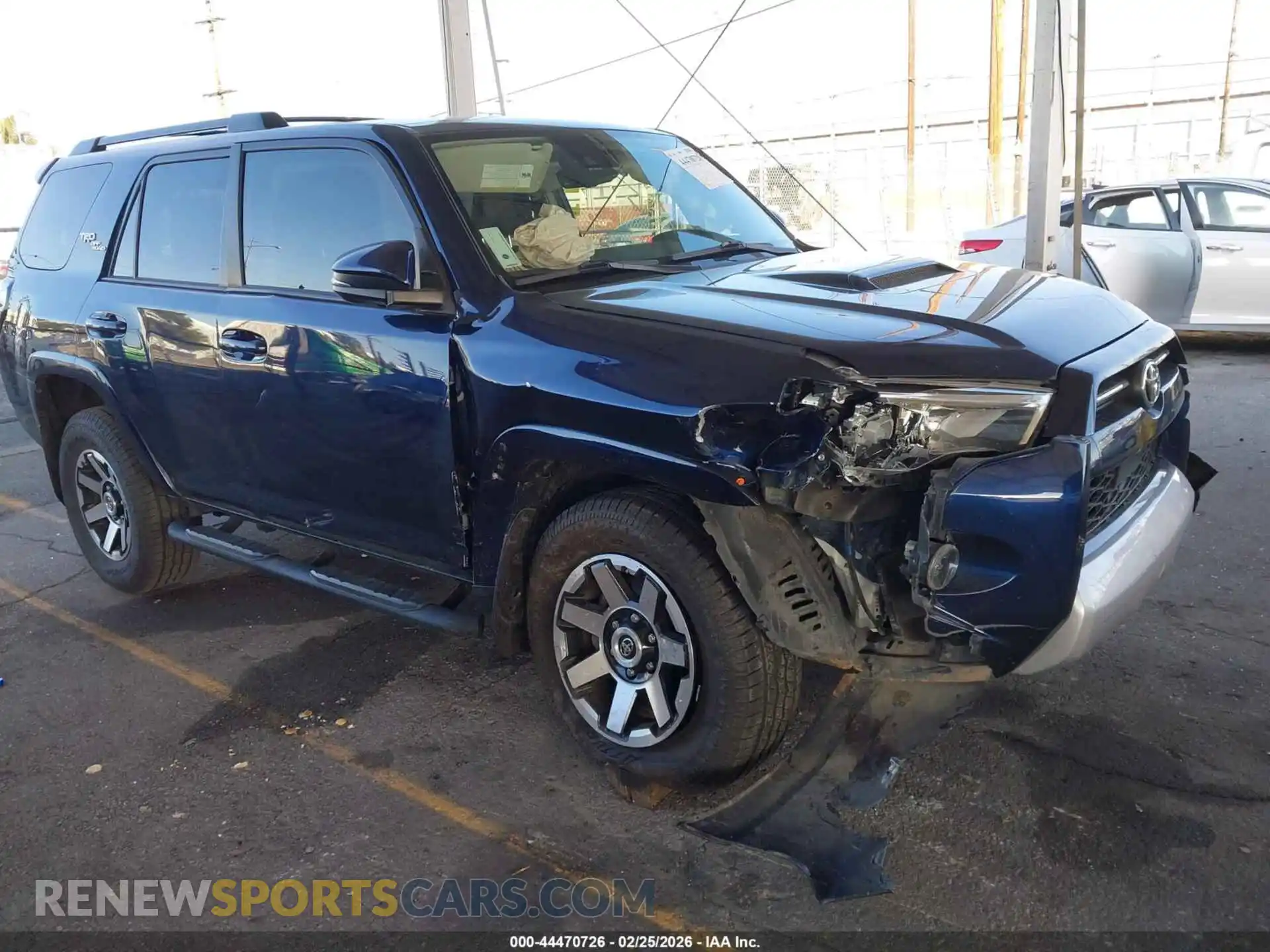 1 Photograph of a damaged car JTERU5JRXM5870817 TOYOTA 4RUNNER 2021
