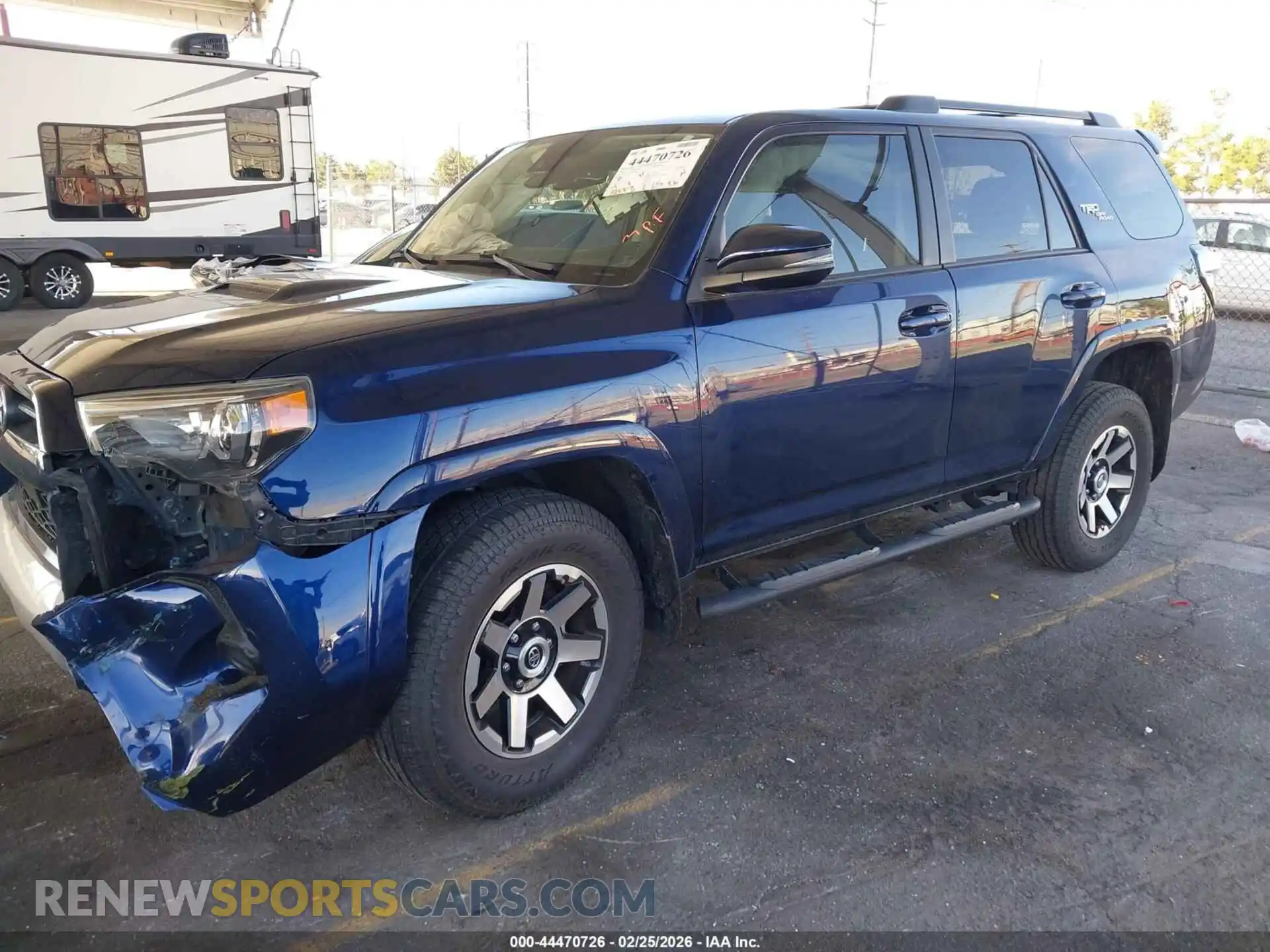 2 Photograph of a damaged car JTERU5JRXM5870817 TOYOTA 4RUNNER 2021