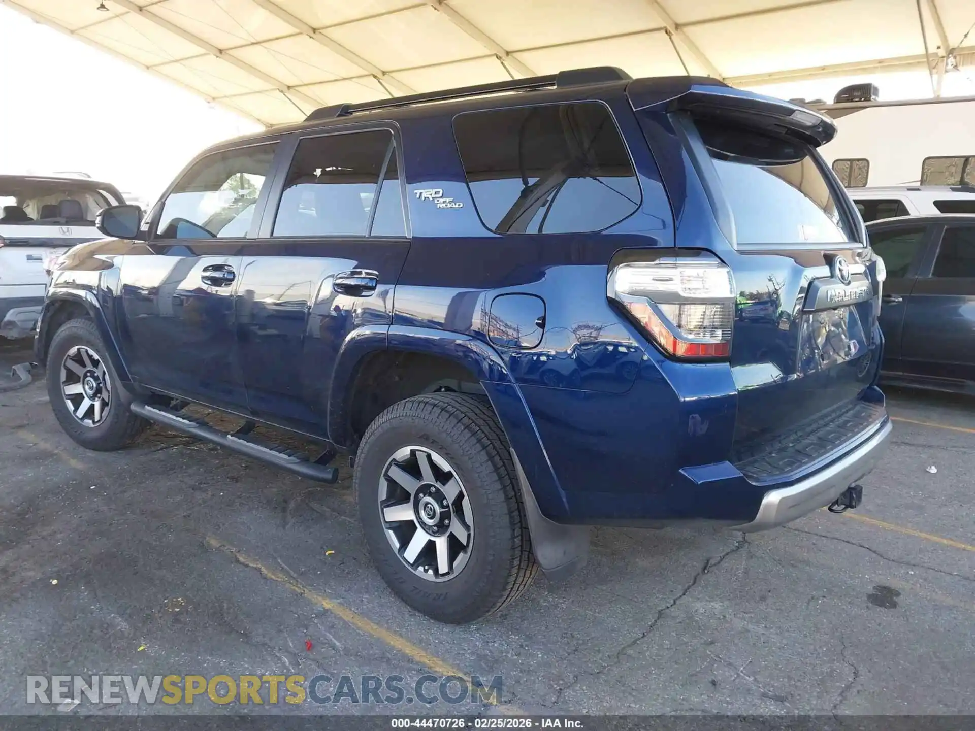 3 Photograph of a damaged car JTERU5JRXM5870817 TOYOTA 4RUNNER 2021