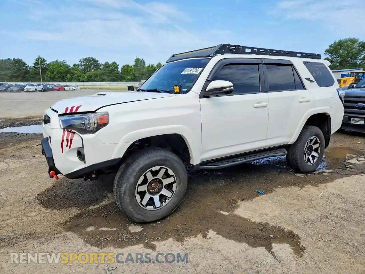 1 fotografías del automóvil dañado JTERU5JRXM5947606 TOYOTA 4RUNNER 2021