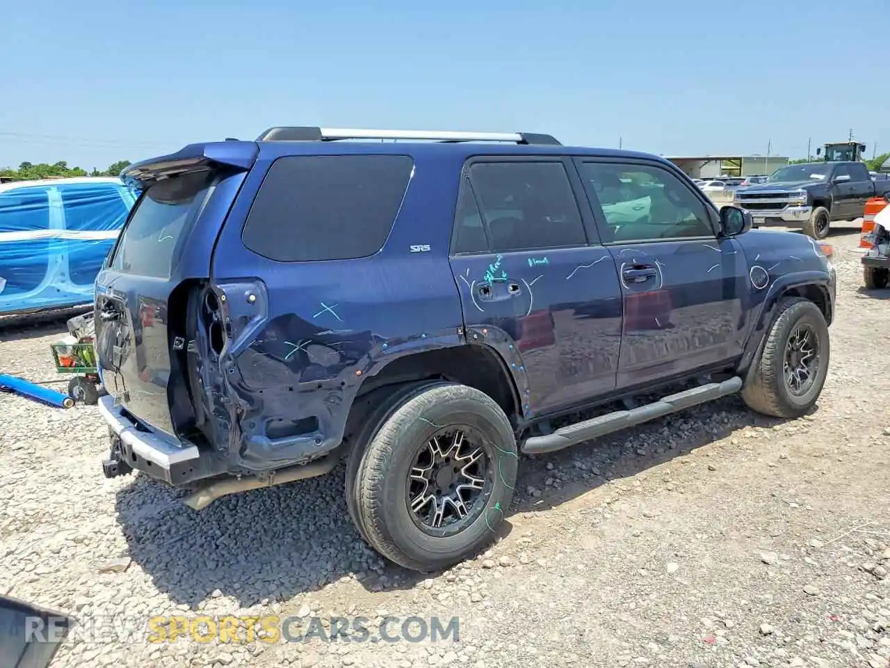 3 Photograph of a damaged car JTEEU5JR0N5262000 TOYOTA 4RUNNER 2022