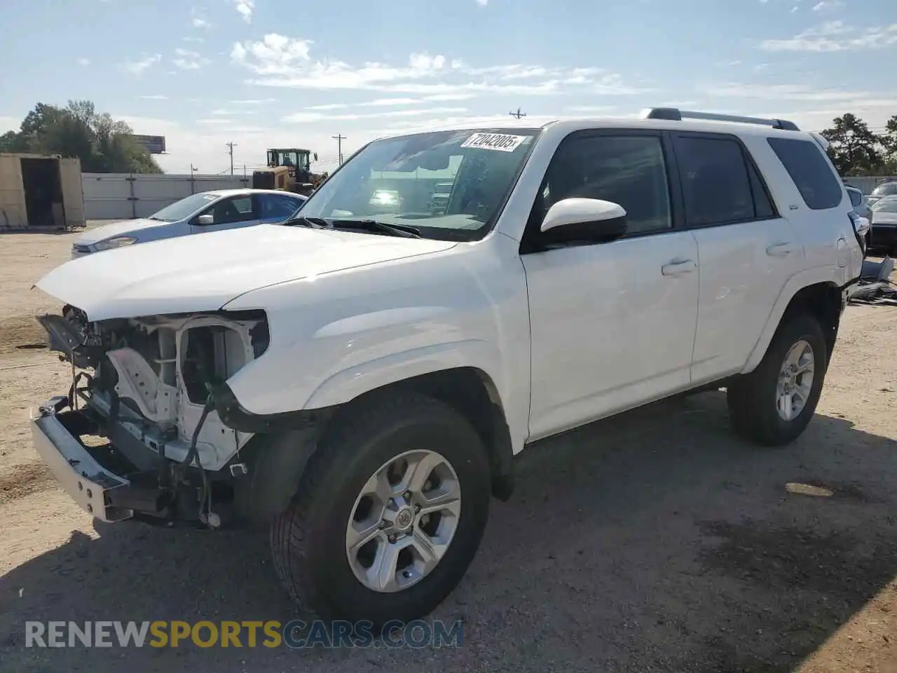 1 Photograph of a damaged car JTEMU5JR8N6069177 TOYOTA 4RUNNER 2022