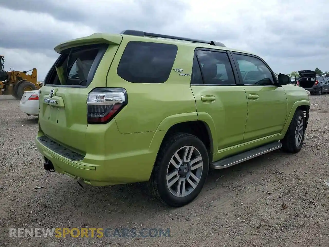 3 Photograph of a damaged car JTEAU5JR2P5288325 TOYOTA 4RUNNER 2023