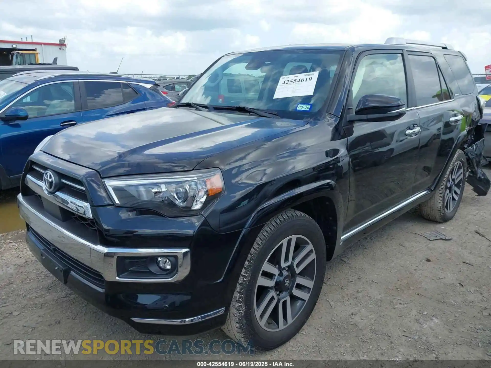 2 Photograph of a damaged car JTEDU5JR6P5279186 TOYOTA 4RUNNER 2023