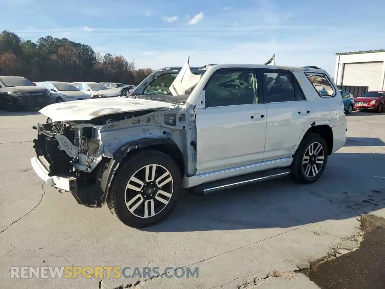 1 Photograph of a damaged car JTEDU5JR8P5301415 TOYOTA 4RUNNER 2023