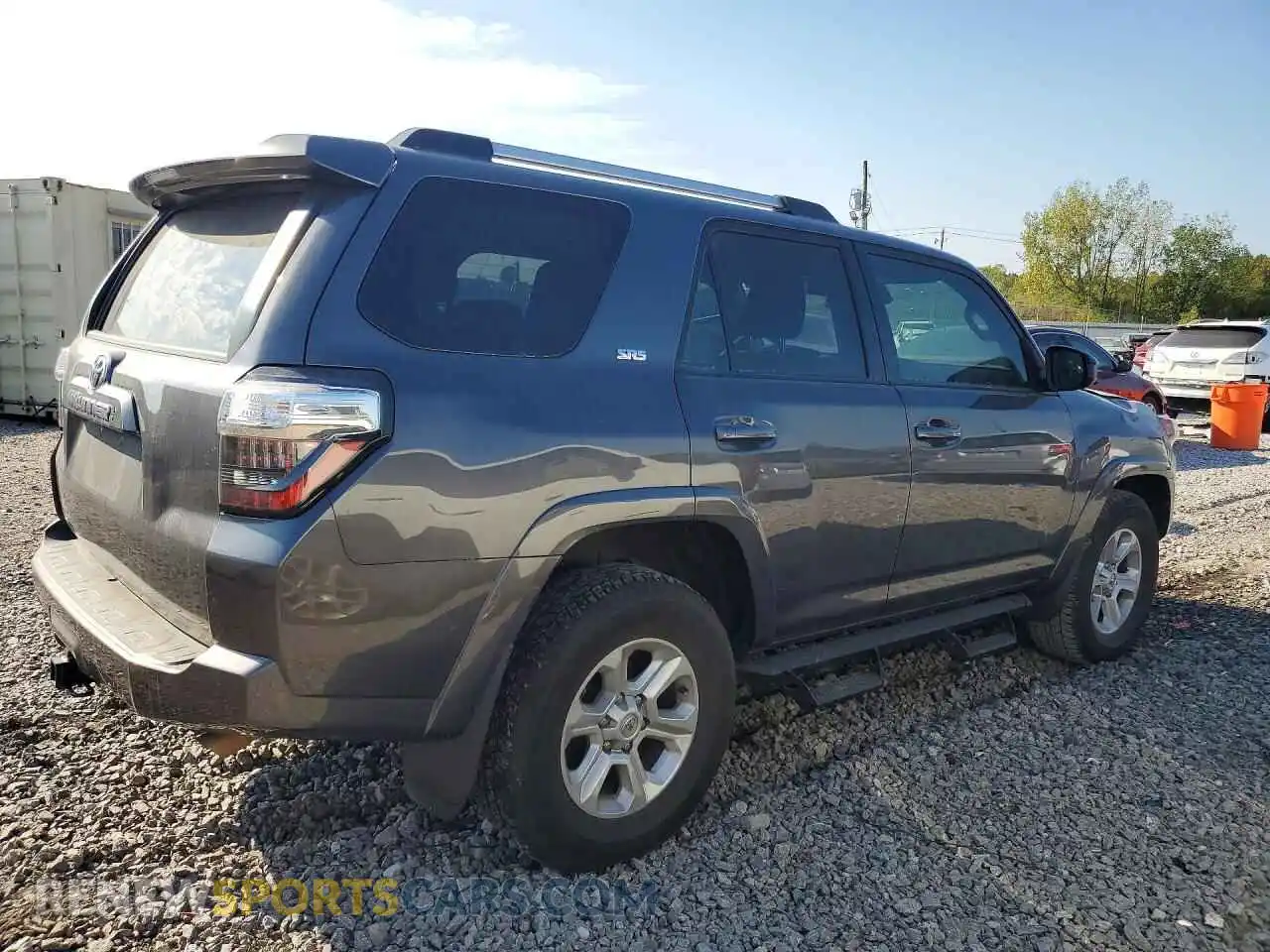 3 Photograph of a damaged car JTEEU5JR1P5284431 TOYOTA 4RUNNER 2023