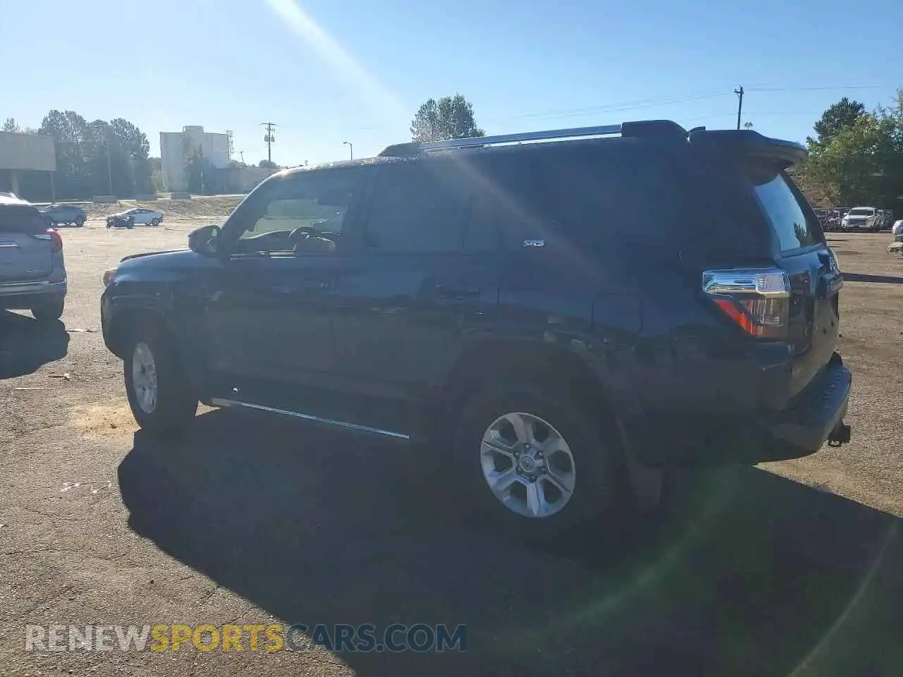 2 fotografías del automóvil dañado JTEEU5JR2P5291257 TOYOTA 4RUNNER 2023