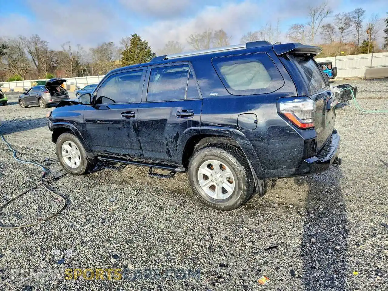 2 Photograph of a damaged car JTEEU5JR9P5280191 TOYOTA 4RUNNER 2023
