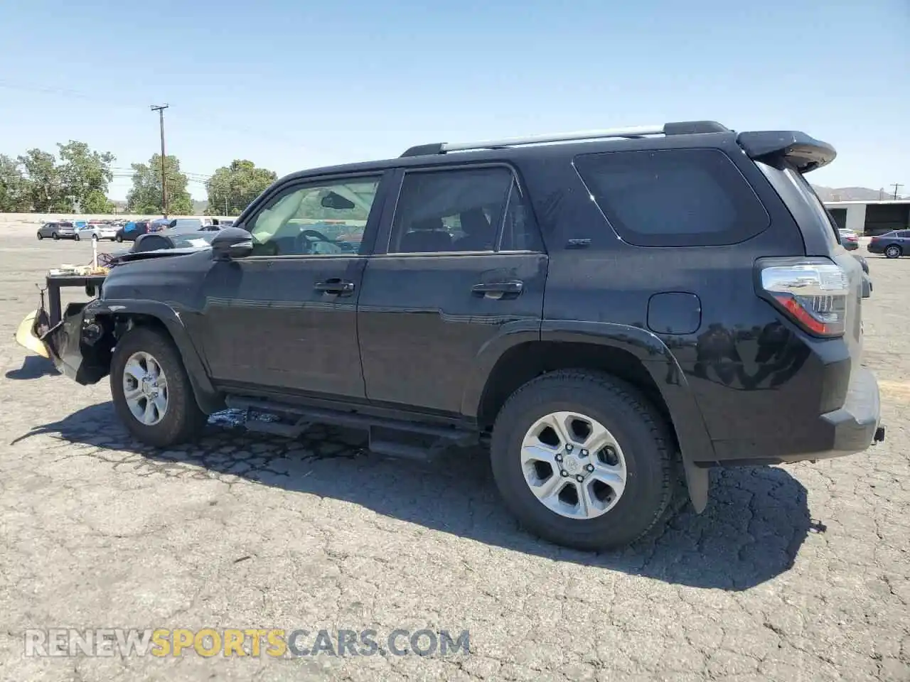 2 Photograph of a damaged car JTEFU5JRXP5285291 TOYOTA 4RUNNER 2023