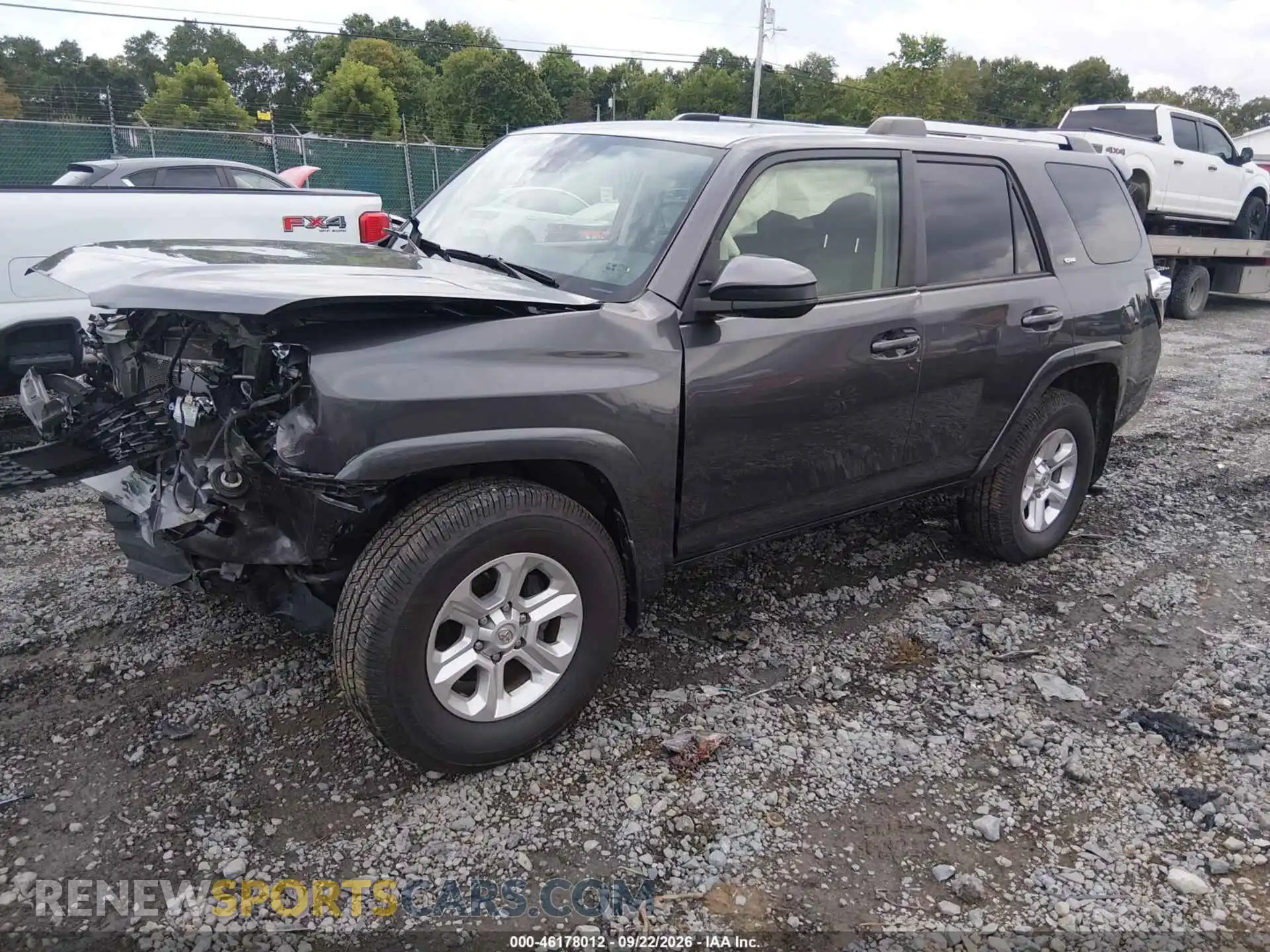 2 Photograph of a damaged car JTEMU5JR2P6093431 TOYOTA 4RUNNER 2023