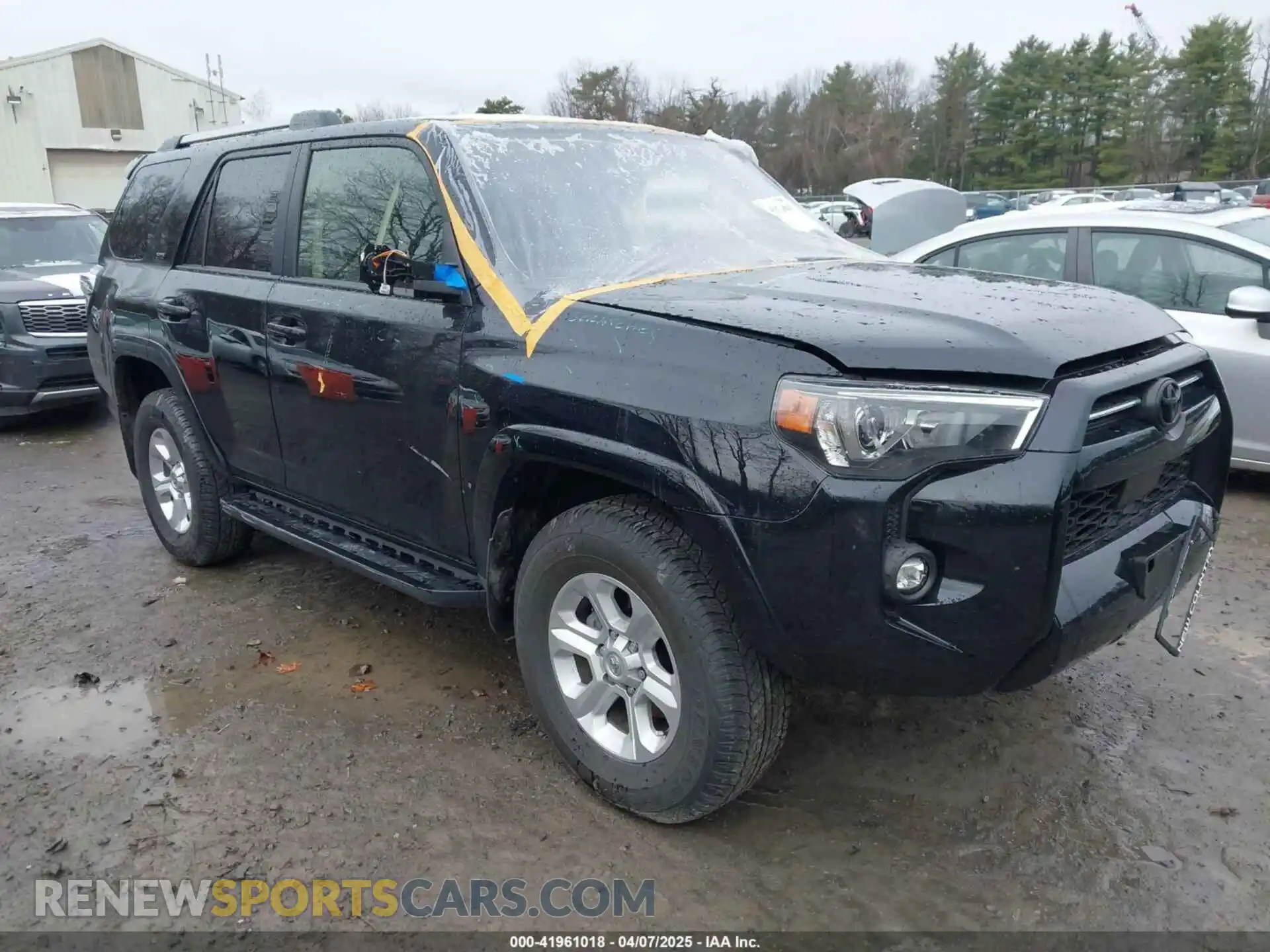 1 fotografías del automóvil dañado JTENU5JRXP6198822 TOYOTA 4RUNNER 2023