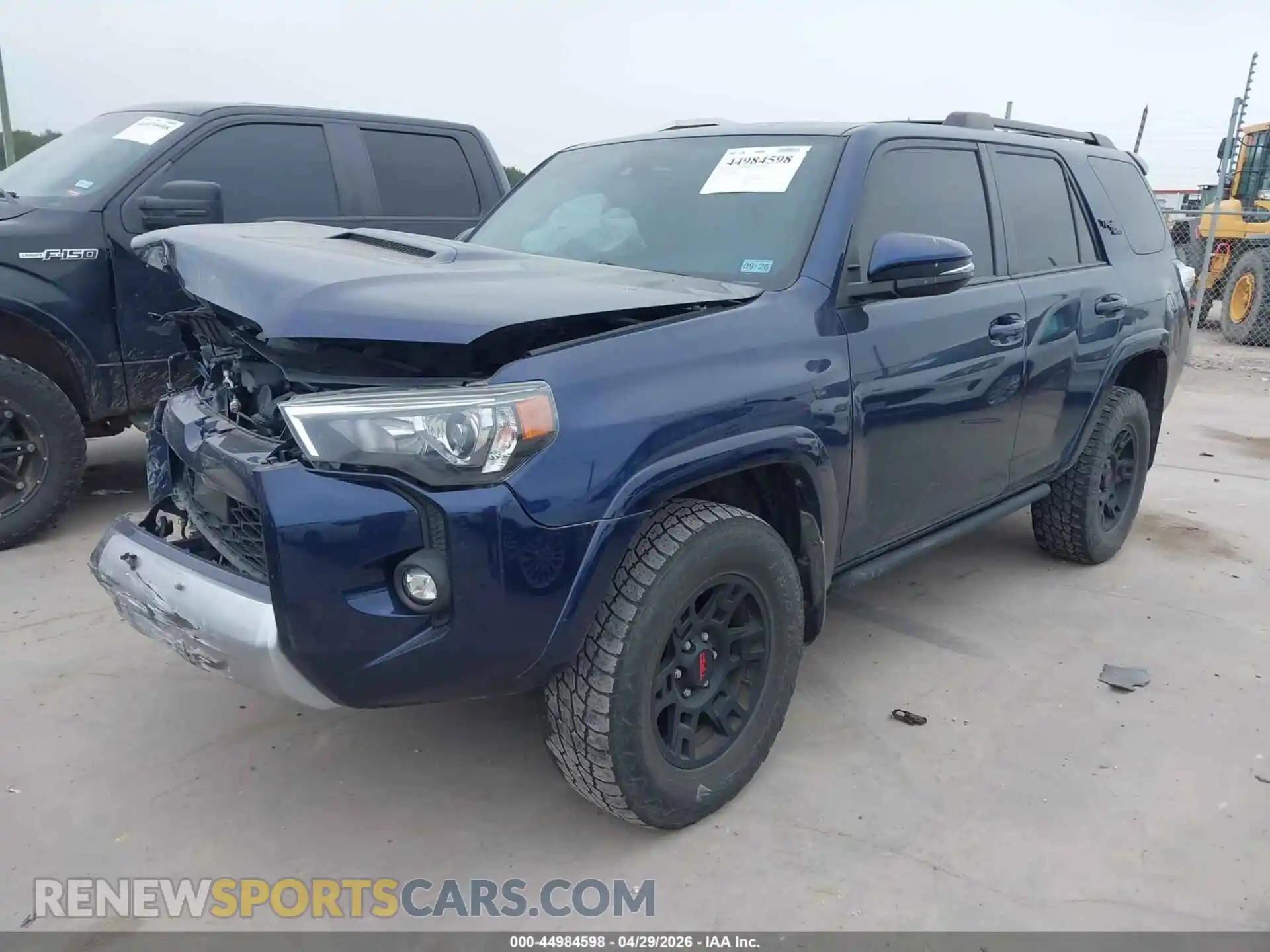 2 Photograph of a damaged car JTERU5JR3P6094884 TOYOTA 4RUNNER 2023