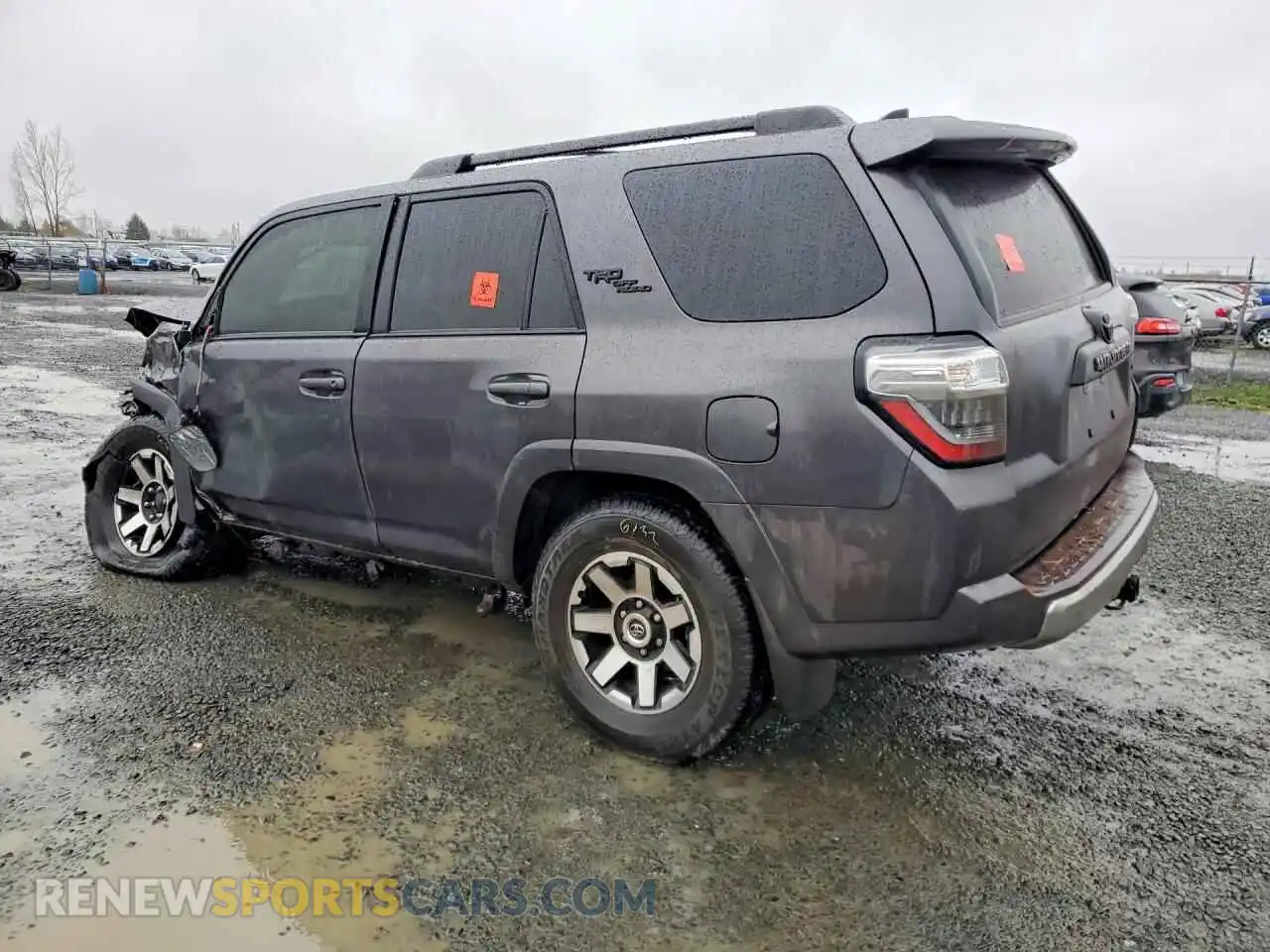 2 Photograph of a damaged car JTERU5JR3P6174752 TOYOTA 4RUNNER 2023