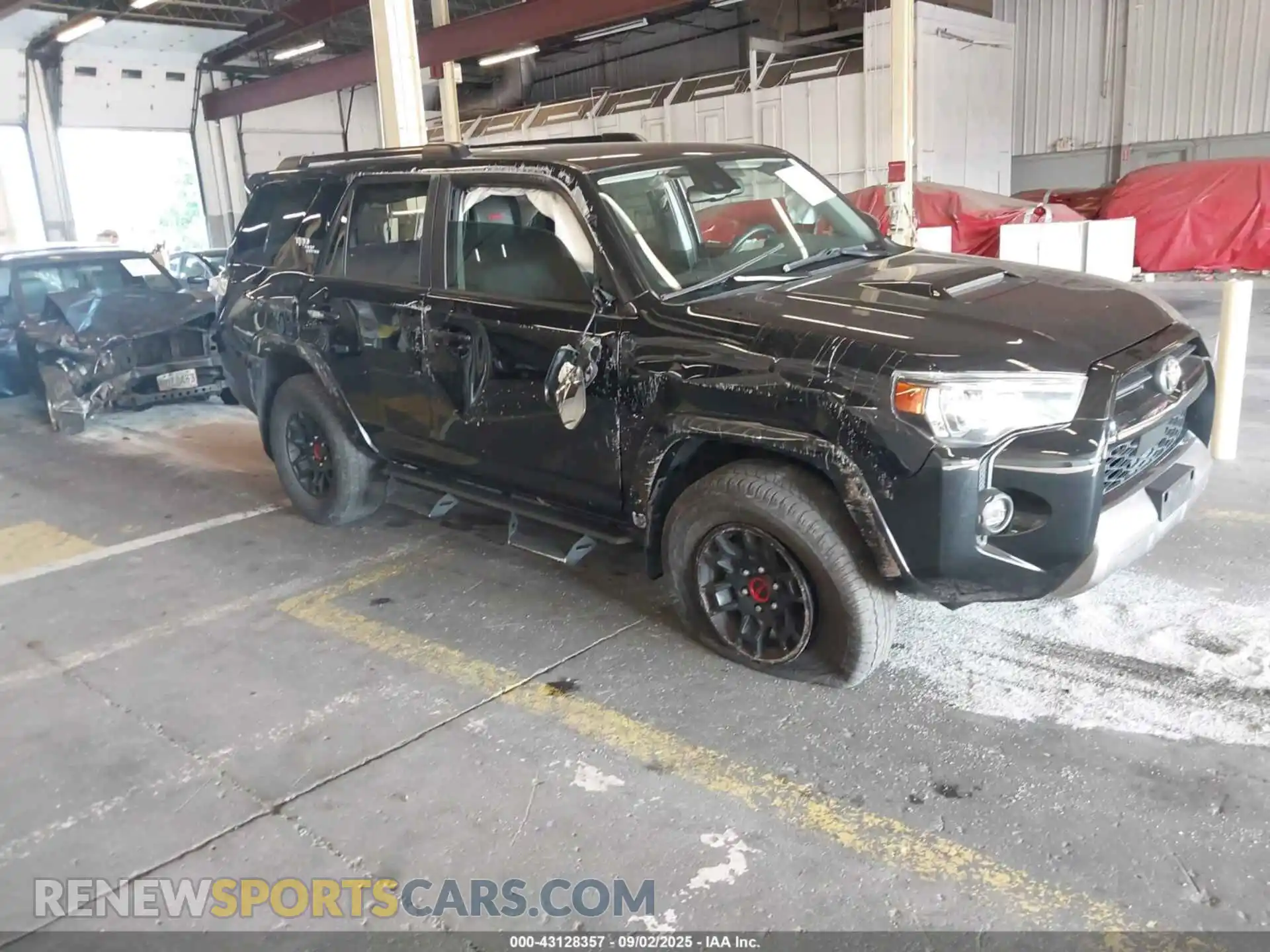 1 fotografías del automóvil dañado JTERU5JR6P6104548 TOYOTA 4RUNNER 2023