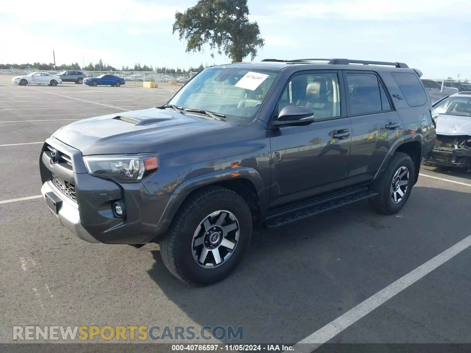 2 Photograph of a damaged car JTERU5JR7P6156495 TOYOTA 4RUNNER 2023