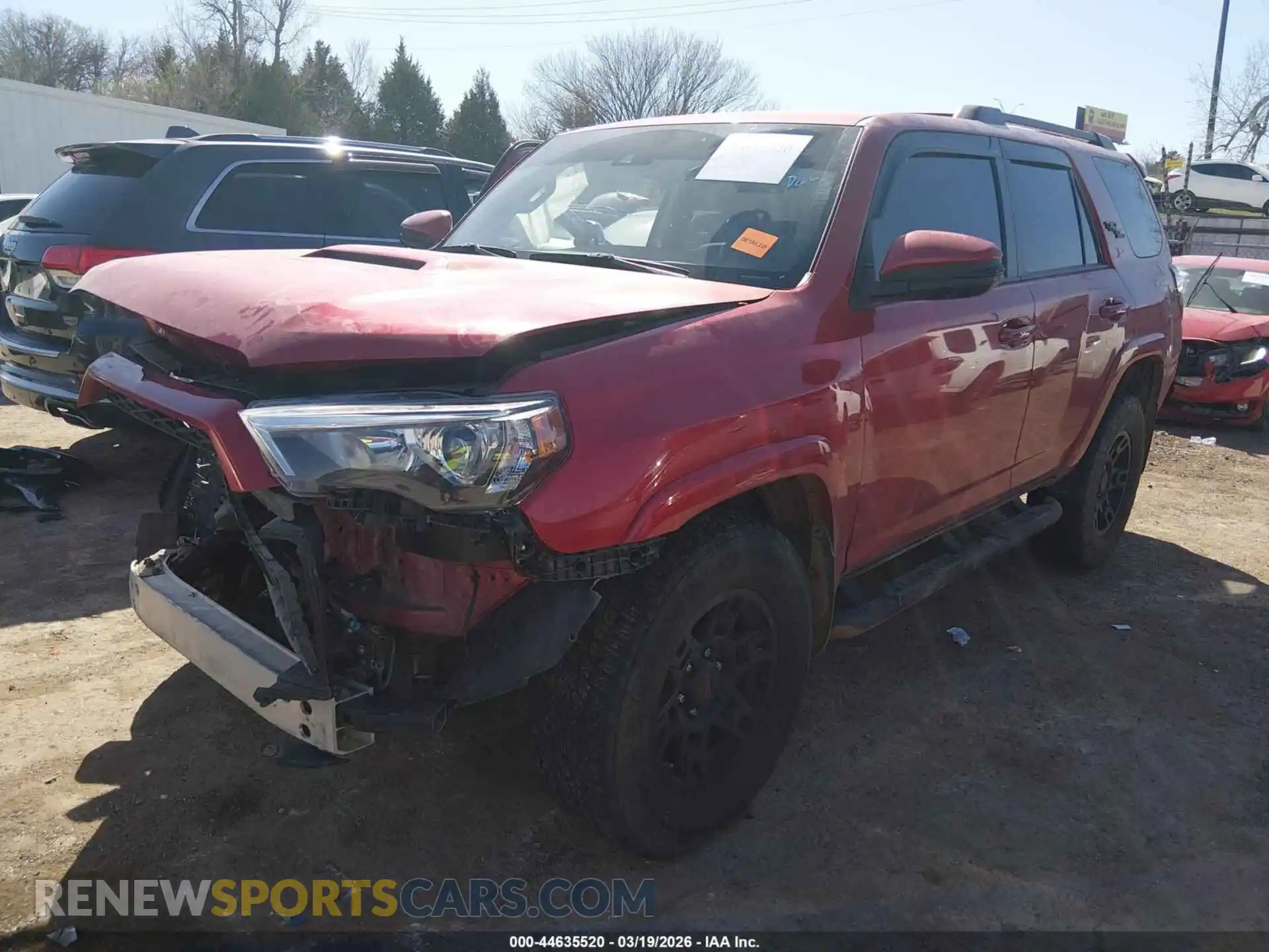 2 Photograph of a damaged car JTERU5JRXP6168155 TOYOTA 4RUNNER 2023
