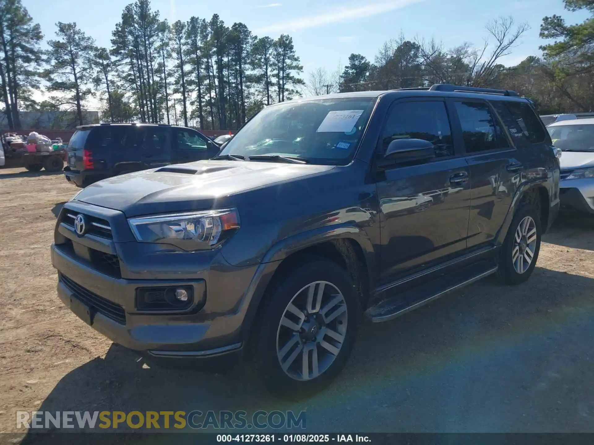 2 Photograph of a damaged car JTESU5JR4P6099349 TOYOTA 4RUNNER 2023