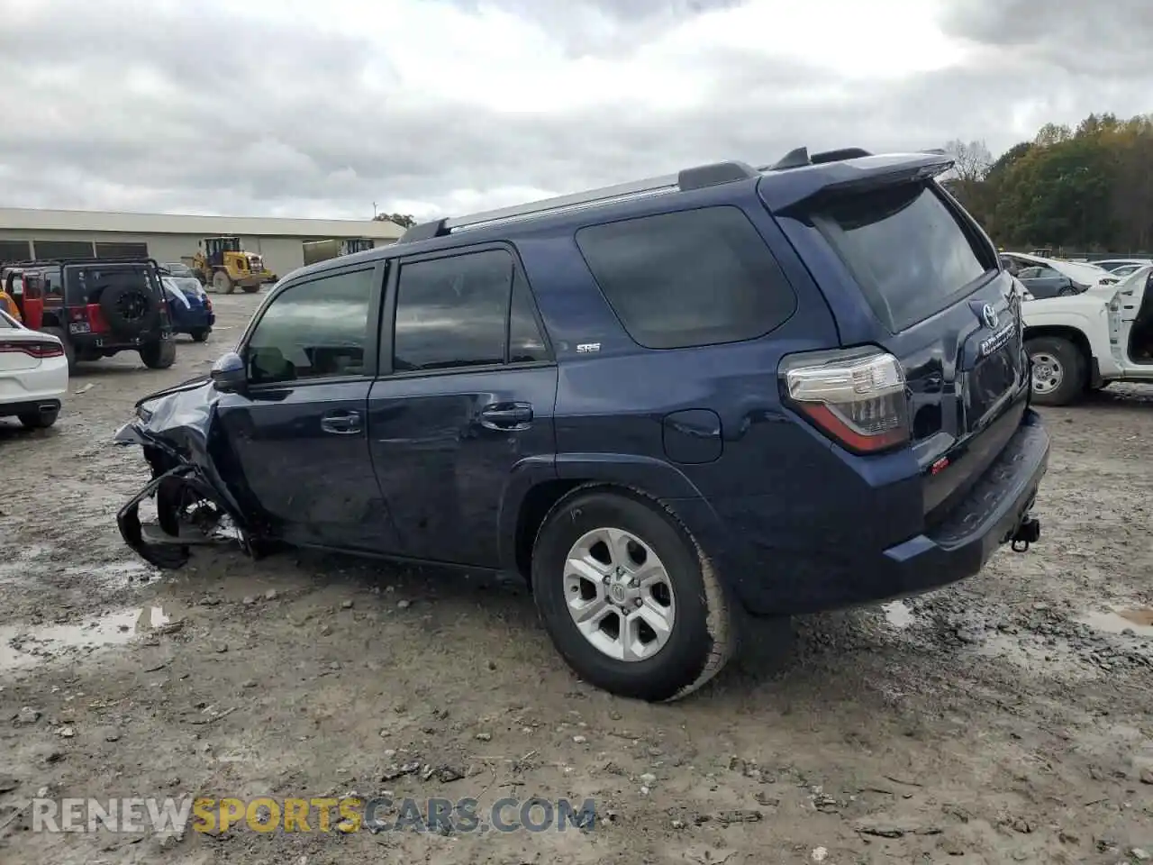 2 Фотография поврежденного автомобиля JTEMU5JR1R6237330 TOYOTA 4RUNNER 2024