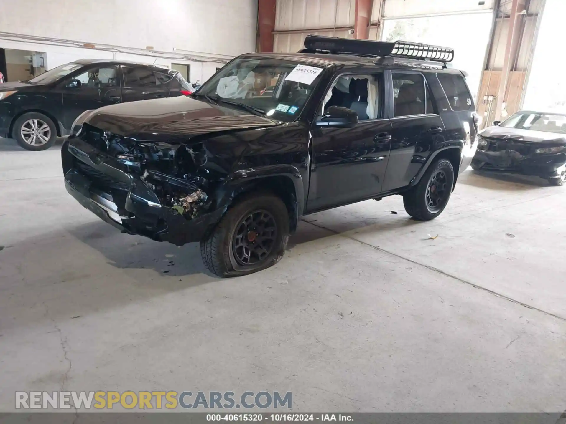 2 Photograph of a damaged car JTEMU5JR2R6286777 TOYOTA 4RUNNER 2024