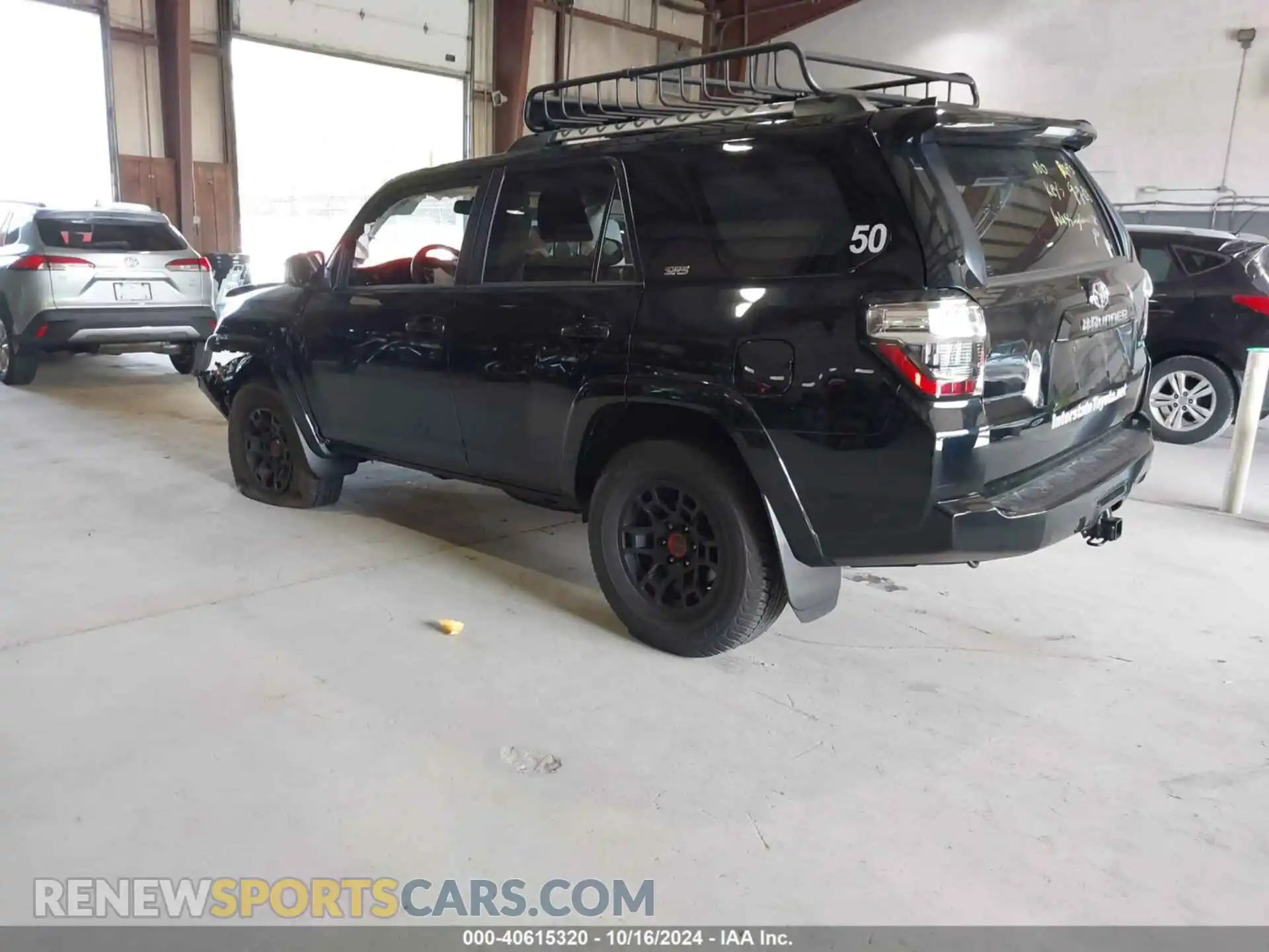 3 Photograph of a damaged car JTEMU5JR2R6286777 TOYOTA 4RUNNER 2024