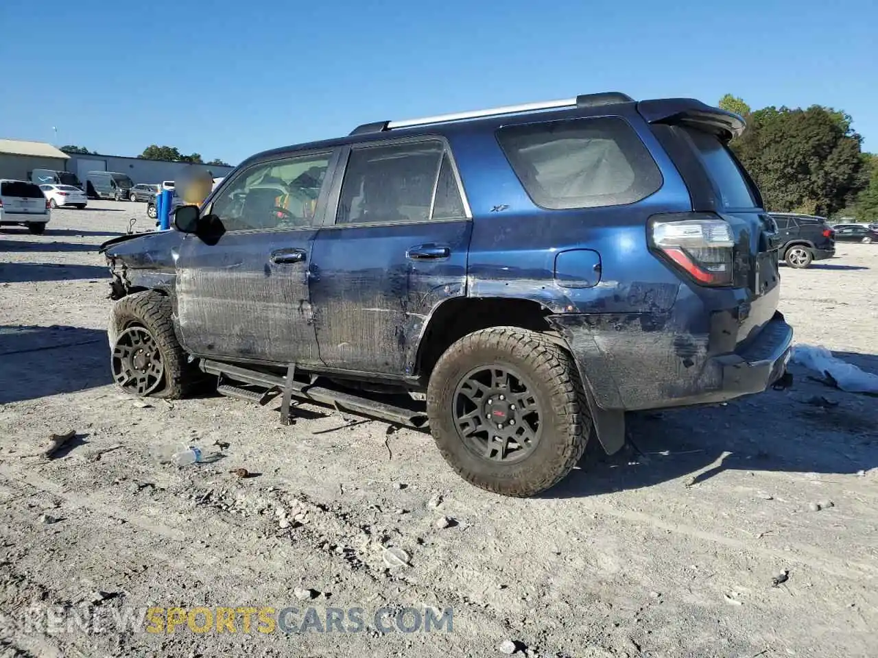 2 Фотография поврежденного автомобиля JTEMU5JR7R6238529 TOYOTA 4RUNNER 2024