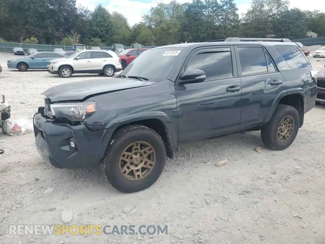 1 Photograph of a damaged car JTENU5JR2R6232626 TOYOTA 4RUNNER 2024