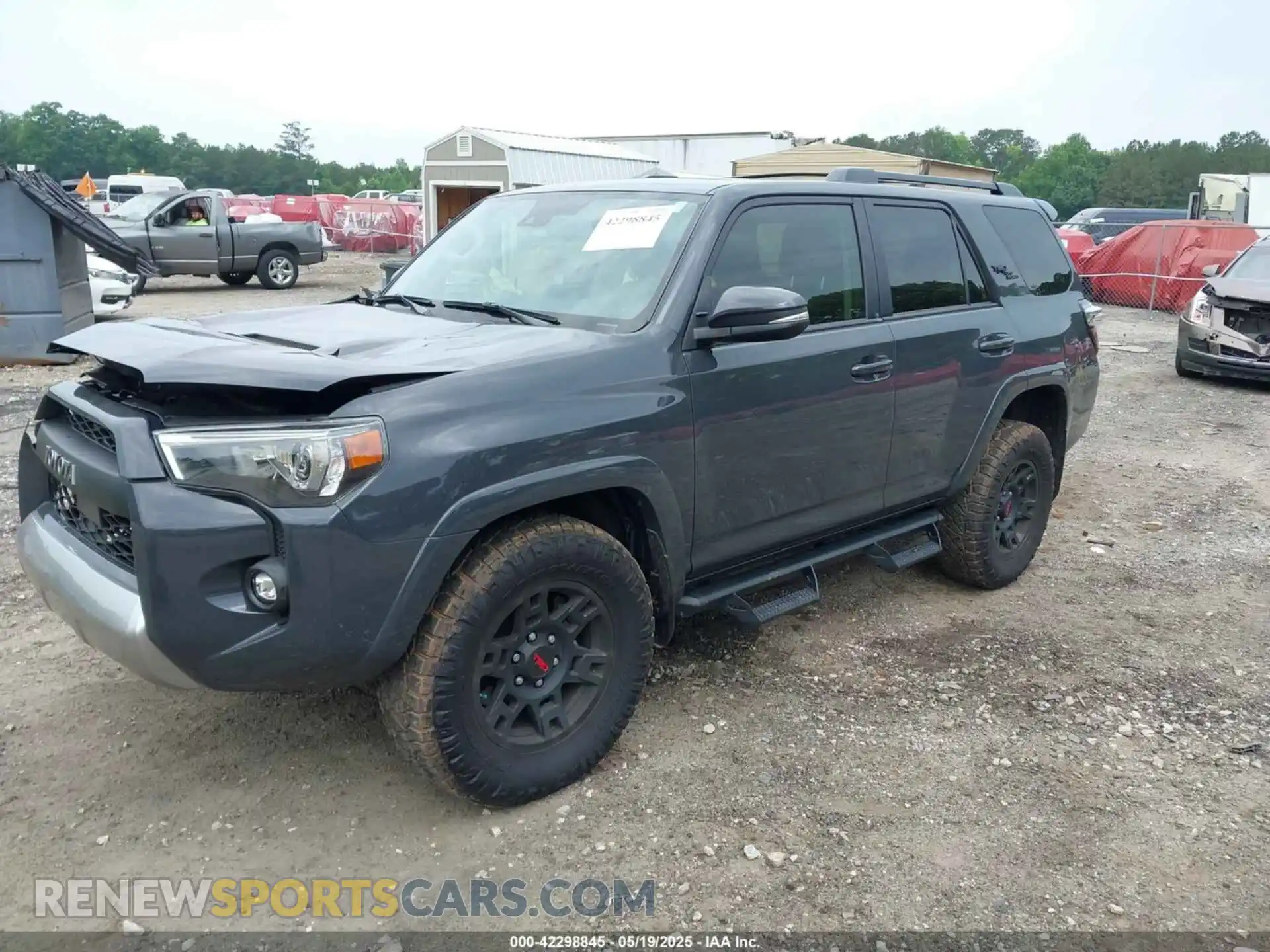 2 Photograph of a damaged car JTERU5JR0R6287612 TOYOTA 4RUNNER 2024