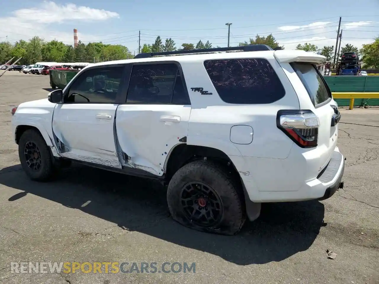 2 Photograph of a damaged car JTERU5JR3R6255754 TOYOTA 4RUNNER 2024