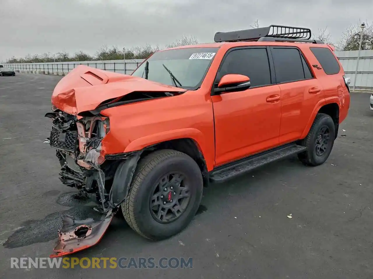 1 Photograph of a damaged car JTERU5JR7R6296842 TOYOTA 4RUNNER 2024