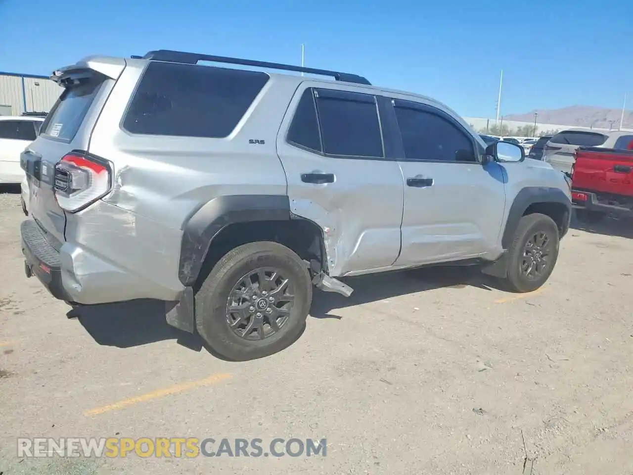 3 Photograph of a damaged car JTEVA5BR3S5061064 TOYOTA 4RUNNER 2025
