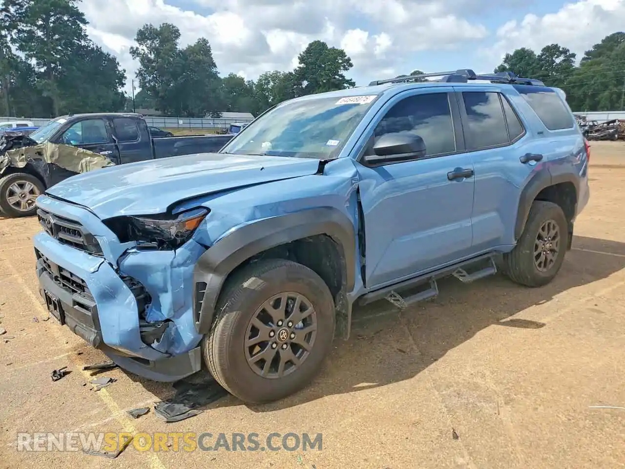 1 fotografías del automóvil dañado JTEVA5BR9S5073736 TOYOTA 4RUNNER 2025