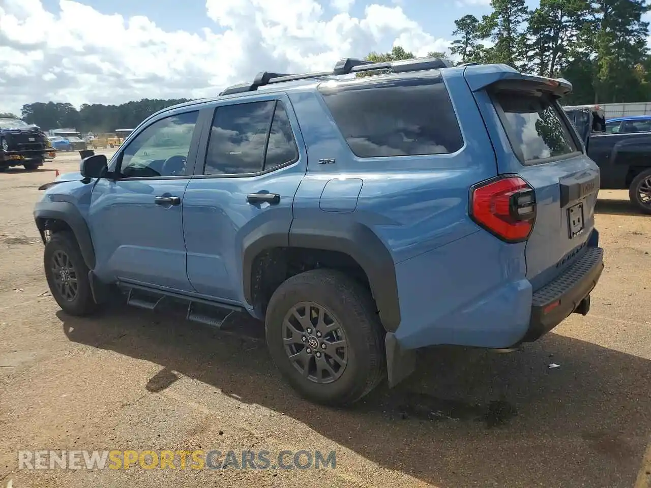2 fotografías del automóvil dañado JTEVA5BR9S5073736 TOYOTA 4RUNNER 2025