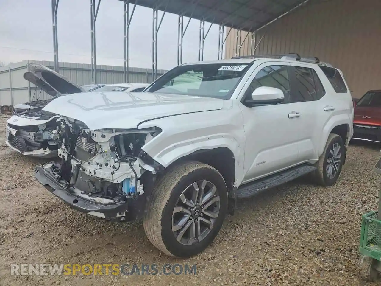 1 Photograph of a damaged car JTEVA5BRXS5035044 TOYOTA 4RUNNER 2025