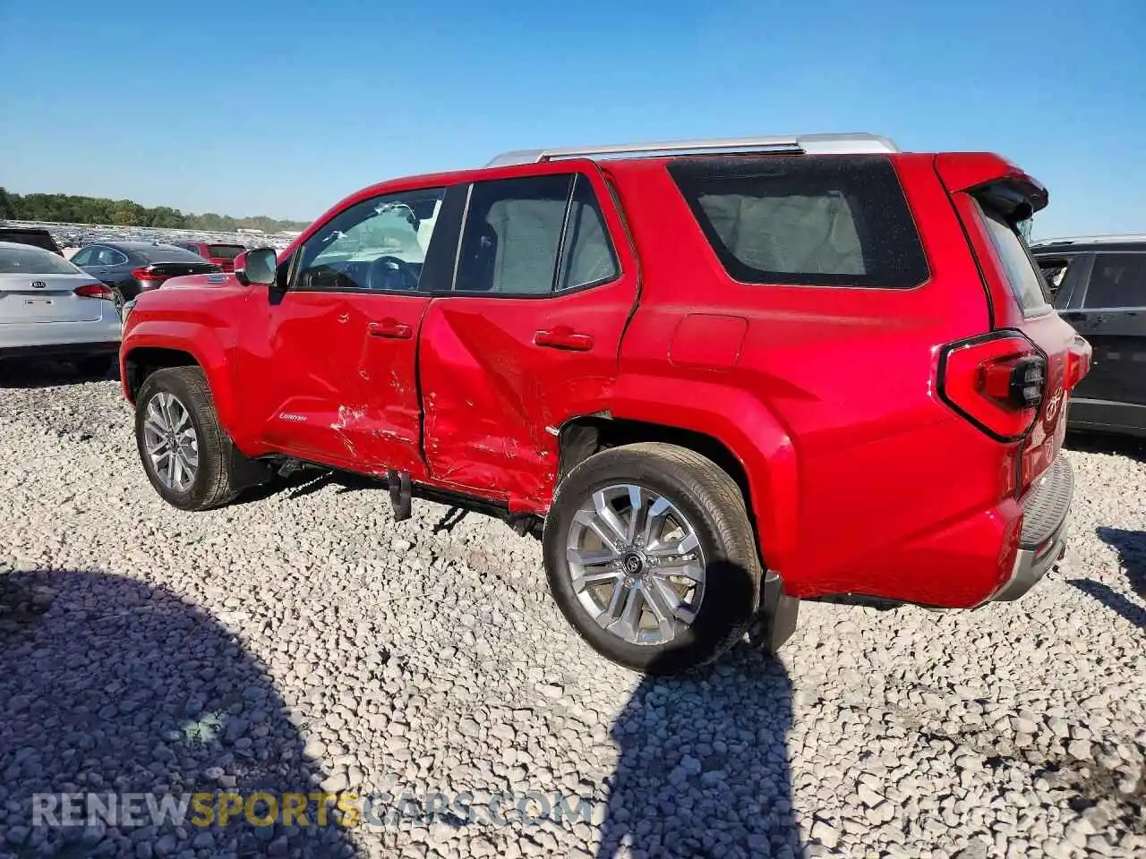 2 Photograph of a damaged car JTEVB5BR2S5004562 TOYOTA 4RUNNER 2025