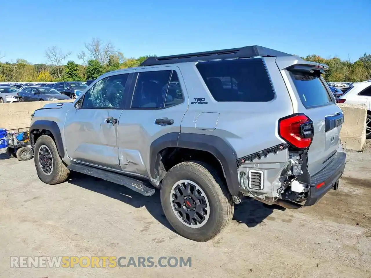 2 Photograph of a damaged car JTEVB5BR9S5001075 TOYOTA 4RUNNER 2025