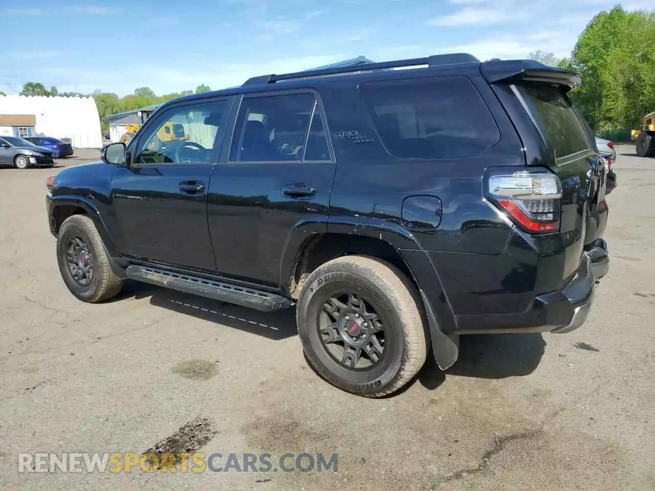 2 fotografías del automóvil dañado JTERU5JR6P6202009 TOYOTA 4RUNNER SE 2023