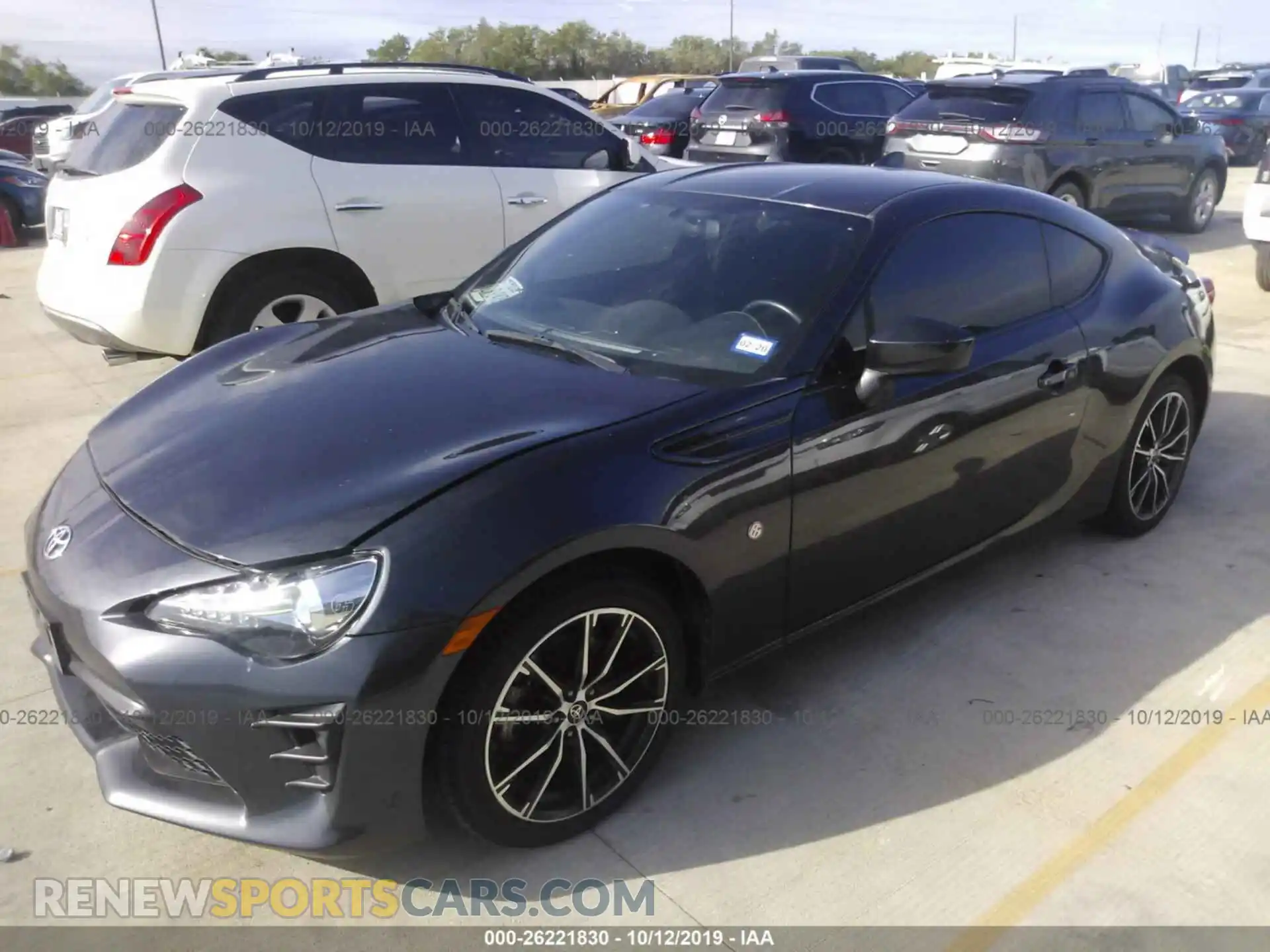 2 Фотография поврежденного автомобиля JF1ZNAA10H9709806 TOYOTA 86 2017